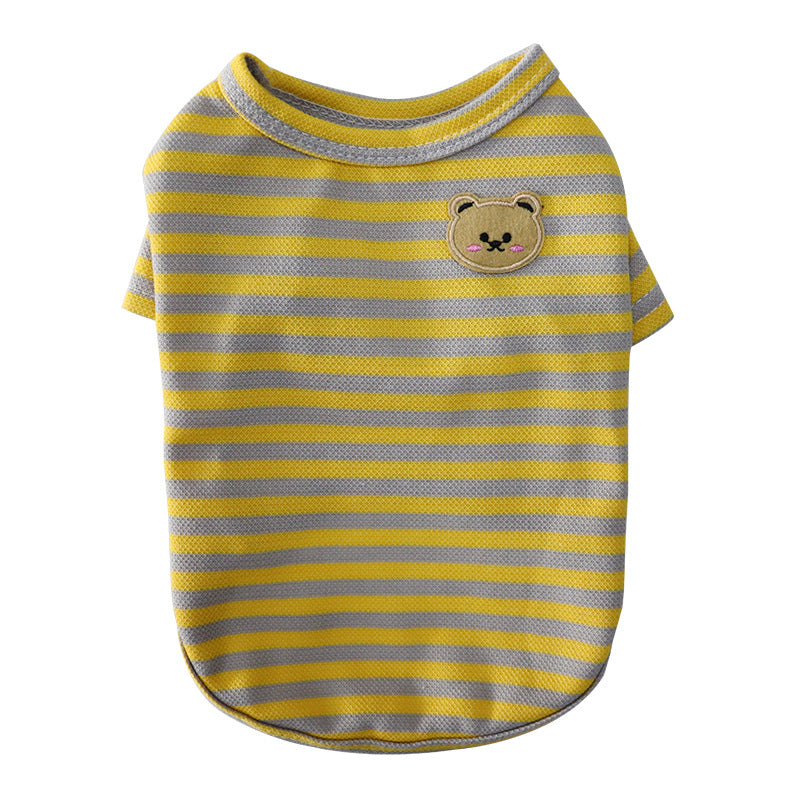 Breathable Summer Pet T-Shirt Lightweight Casual Wear